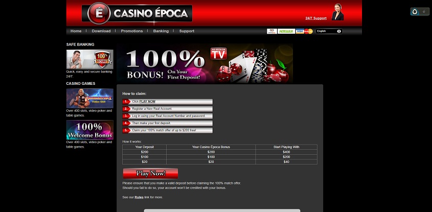Casino epoca live chat